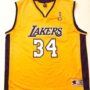 Champion Shaquille ONeal LA Lakers Jersey